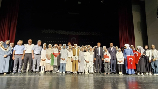 Malatya'da Kur'an kursu dolu dolu geçti