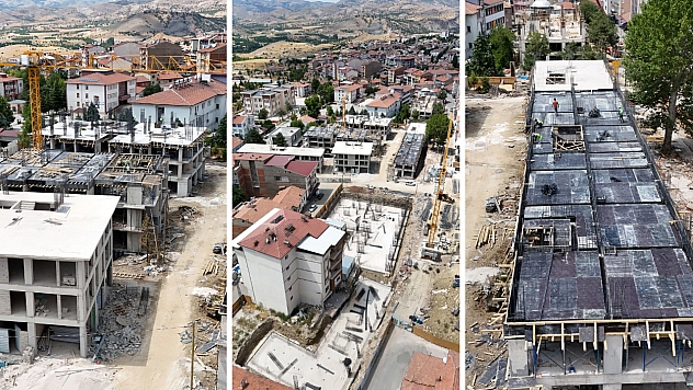 Malatya'da Yeni Çarşı Projesi'nde inşaat yükseliyor! İşte çarşının son hali
