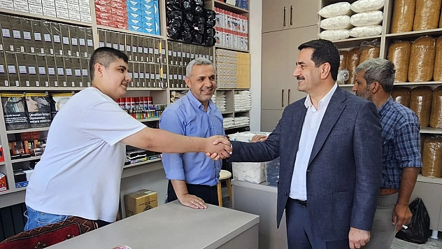 Malatya'da yeni dükkânlar kapılarını açtı!  Taşkın esnafının taleplerini dinledi