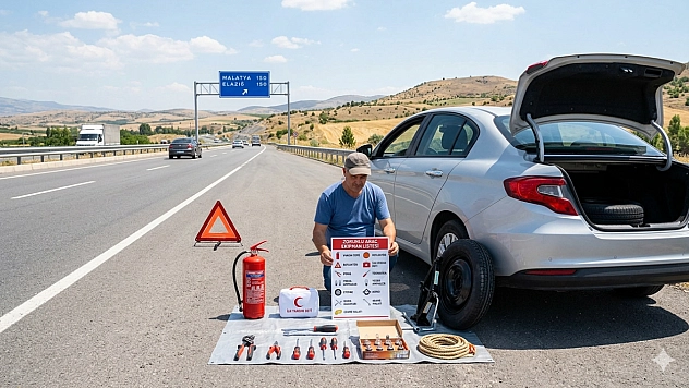 Malatya'daki sürücülere kötü sürpriz: Araçlarda zorunlu ekipman listesi genişletildi| Cezası cep yakacak!