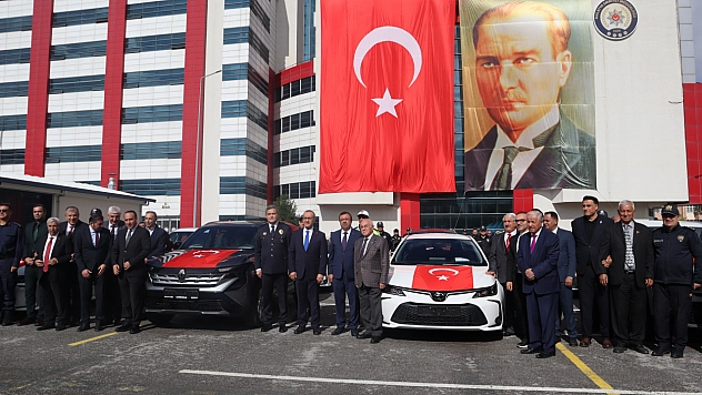 Malatya Emniyeti'nin filosuna 16 yeni hizmet aracı katıldı