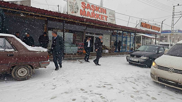 Malatya Beyaza Büründü: Kırsal Bölgelerde Kar Kalınlığı Yarım Metreyi Geçti