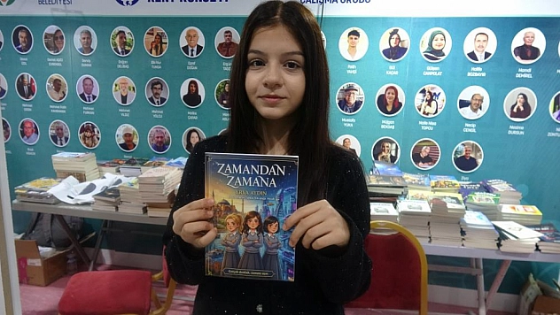 Malatya Kitap Fuarı'nın en genç yazarı Erva Aydın!