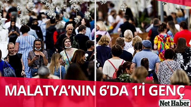 Malatya'nın 6'da 1'i genç