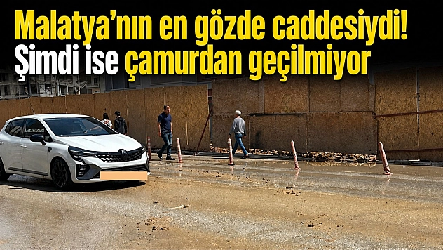 Malatya'da inşaat çamuru çilesi
