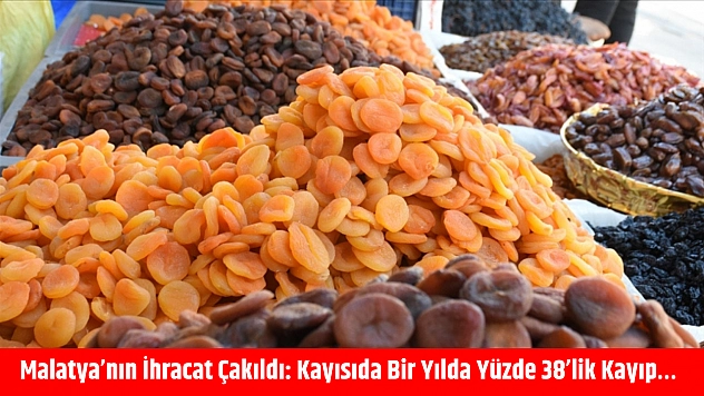 Malatya'nın ihracat çakıldı: Kayısıda bir yılda yüzde 38'lik kayıp…