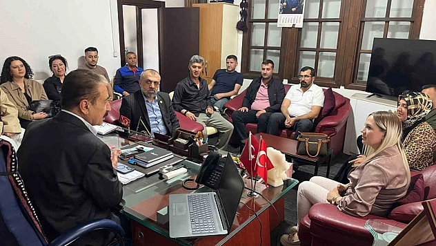 Malatya Tarım Platformu'ndan MESOB Başkanı Keskin'e ziyaret
