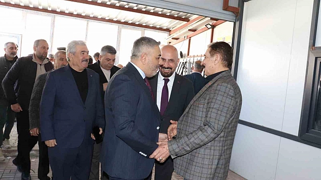 Malatya TSO'dan Şevket Keskin'e tebrik ziyareti