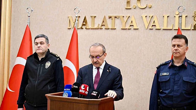 Malatya Valisi Seddar Yavuz: 'Suç oranlarında düşüş var'