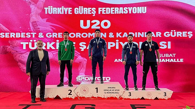 Malatyalı güreşçiler tarih yazdı: 1 altın 1 bronz