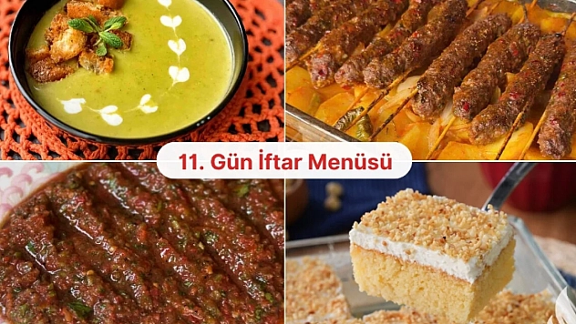 Malatyalı Hanımlar İçin İftarın 11. Gün Menüsü Hazır!