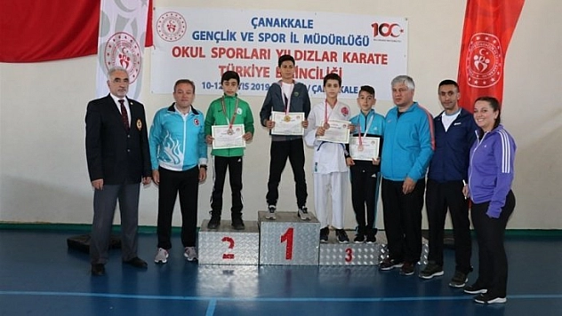 Türkiye üçüncüsü oldular