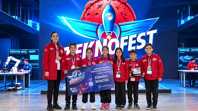 Malatyalı öğrenciler TEKNOFEST'te Türkiye ikincisi