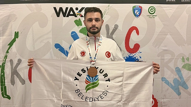 Malatyalı sporcu dünya üçüncüsü