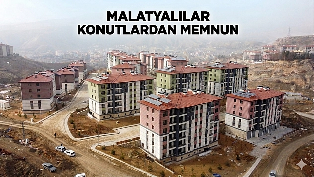 Malatyalılar Konutlardan Memnun