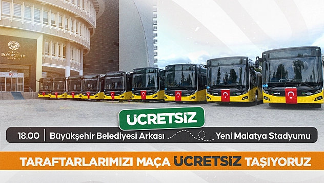 Malatyalıların otobüs çilesi son buluyor! İlk sefer Malatya Yeşilyurtspor maçına