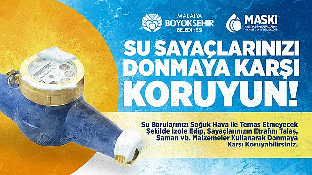 MASKİ uyardı
