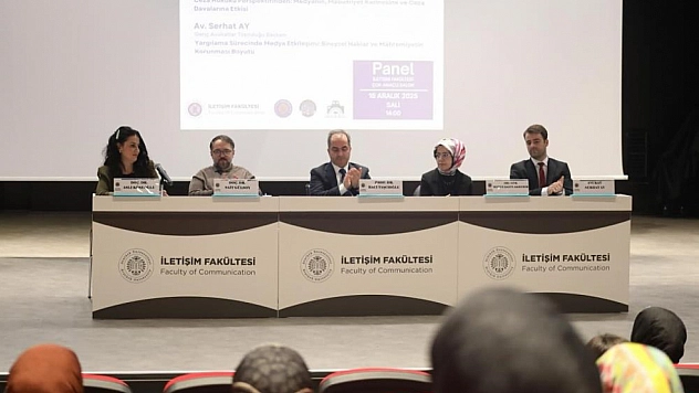 'Medyada suç ve suçun temsili' panel düzenlendi