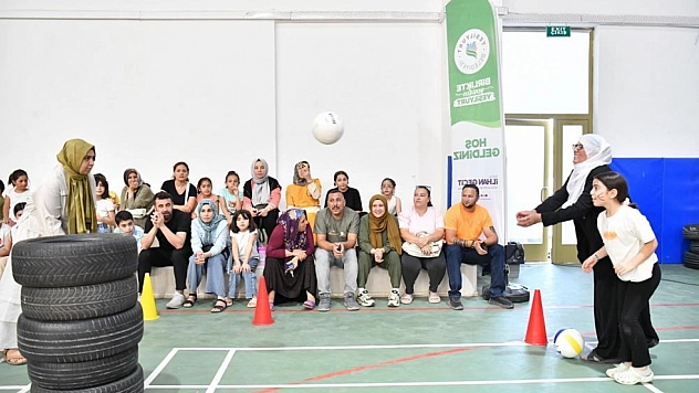 Melekbaba'da şenlik var: Aileler yarıştı, çocuklar eğlendi