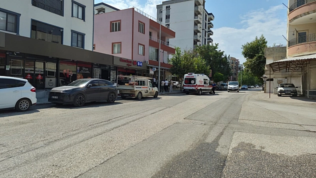 Merdivenden düşen kişi yaralandı
