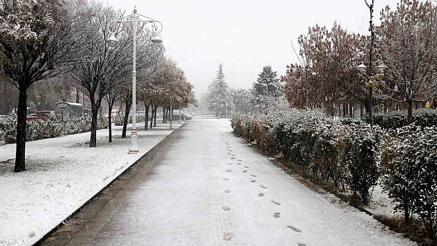 Meteoroloji uyardı: Hava sıcaklığı -3 dereceye düştü