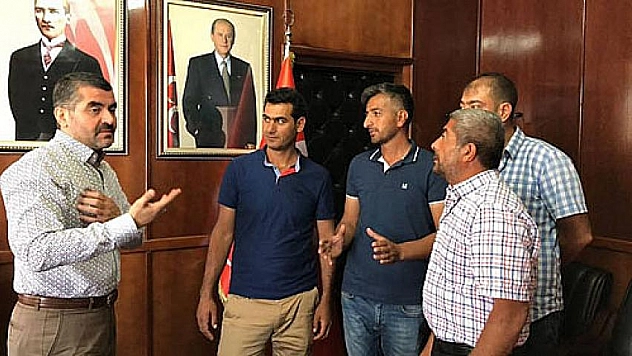 Destek istediler 
