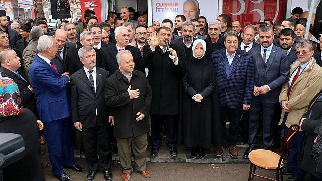 MHP seçim bürosu açtı