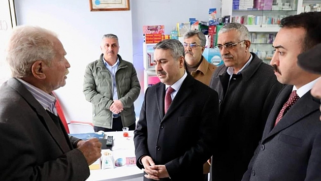 Milletvekili Alkayış, Çelikhan'da incelemelerde bulundu