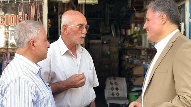 Milletvekili Çakır Darende'de