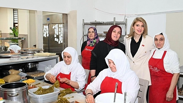 Bayram öncesi esnaf ziyareti