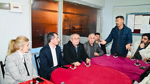 Milletvekili Ölmeztoprak gönüllere dokundu