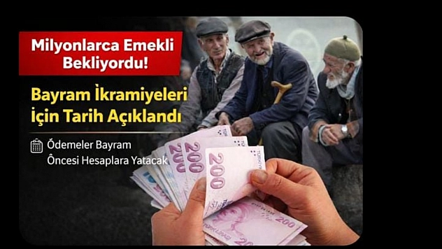 Milyonlarca Emekli Bekliyordu: Bayram İkramiyeleri İçin Tarih Açıklandı