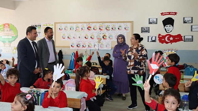 Miniklere el hijyeni eğitimi verildi