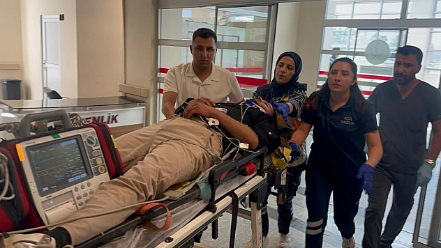 Motosiklet devrildi: 1 ağır yaralı