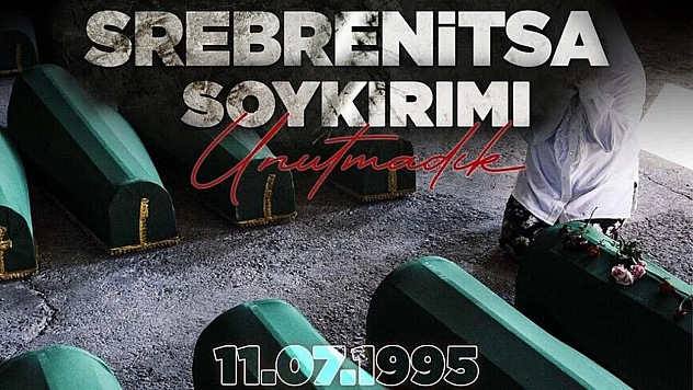 MSB, Srebrenitsa şehitlerini andı
