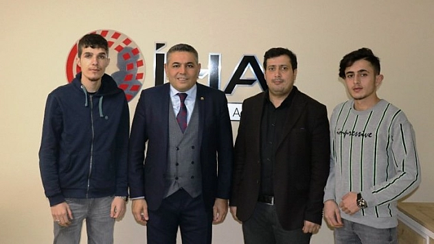 Sadıkoğlu İHA'yı ziyaret etti