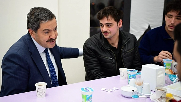 Öğrenciler iftar sofrasında buluştu