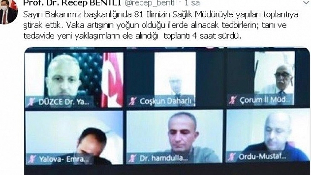 Bentli uyardı