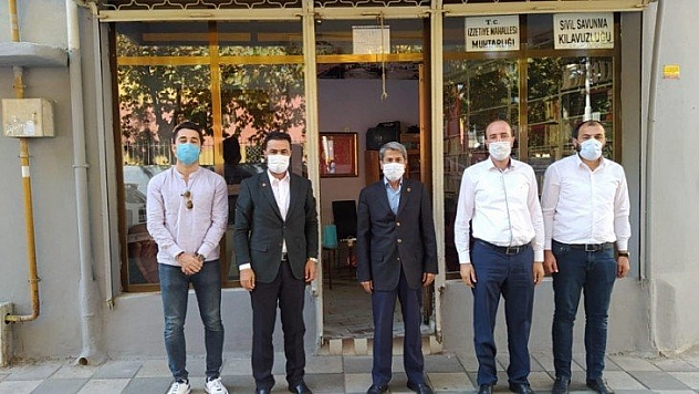 Muhtarları ziyaret etti