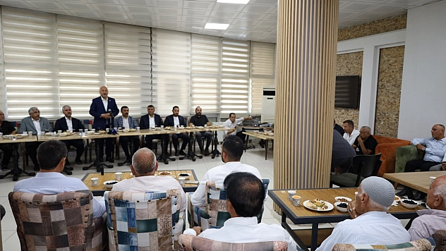 Muhtarlarla istişare toplantısı yapıldı