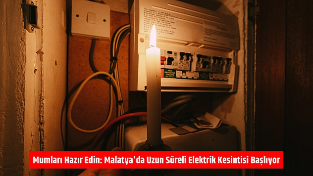 Mumları Hazır Edin: Malatya'da Uzun Süreli Elektrik Kesintisi Başlıyor