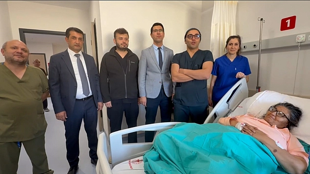 Nurhak Devlet Hastanesi'nde ilk ameliyat