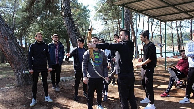 Osmaniye'de kamp yapıldı