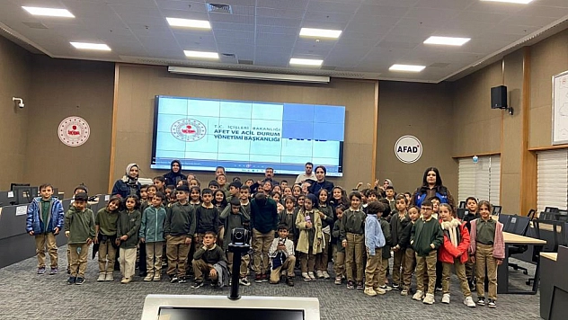 Öğrencilere afet farkındalık eğitimi verildi