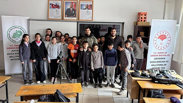 Öğrencilere doğa koruma eğitimi verildi