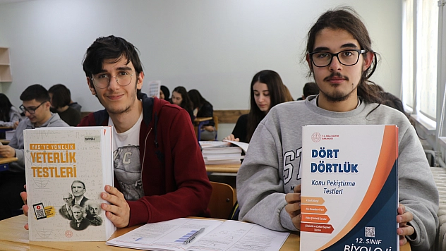 Öğrencilere kitap desteği