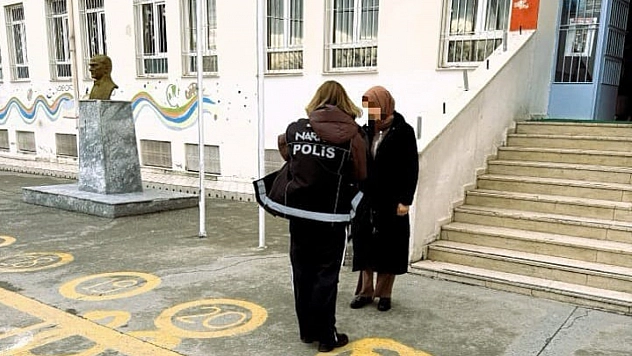 Okul çevrelerinde narkotik denetim