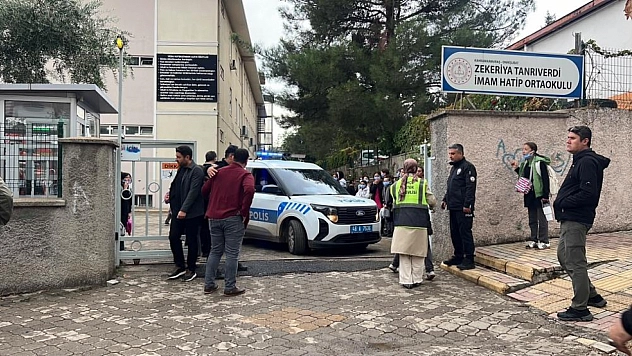 Okul yanındaki inşaatta gaz sızıntısı! Öğrenciler hastaneye kaldırıldı
