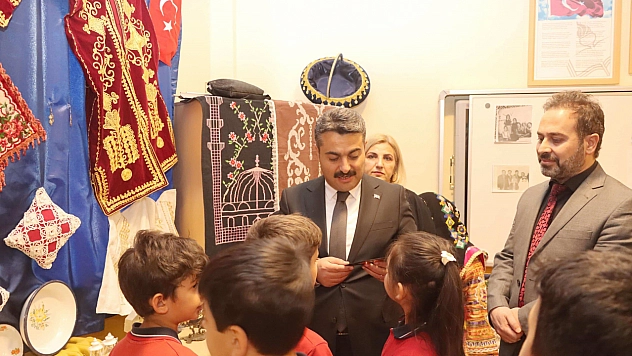 Okulda Türk kültürü yaşatıldı