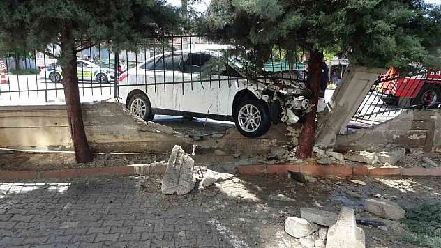 Malatya'da korkutan kaza!